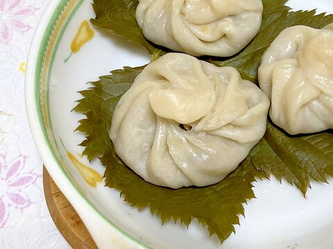 ちょこっと作る、鶏とチンゲン菜の小籠包